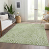 Piper Looms Mayfield Swirls AMF1030 Aloe Machine Washable Area Rug Lifestyle Image Feature