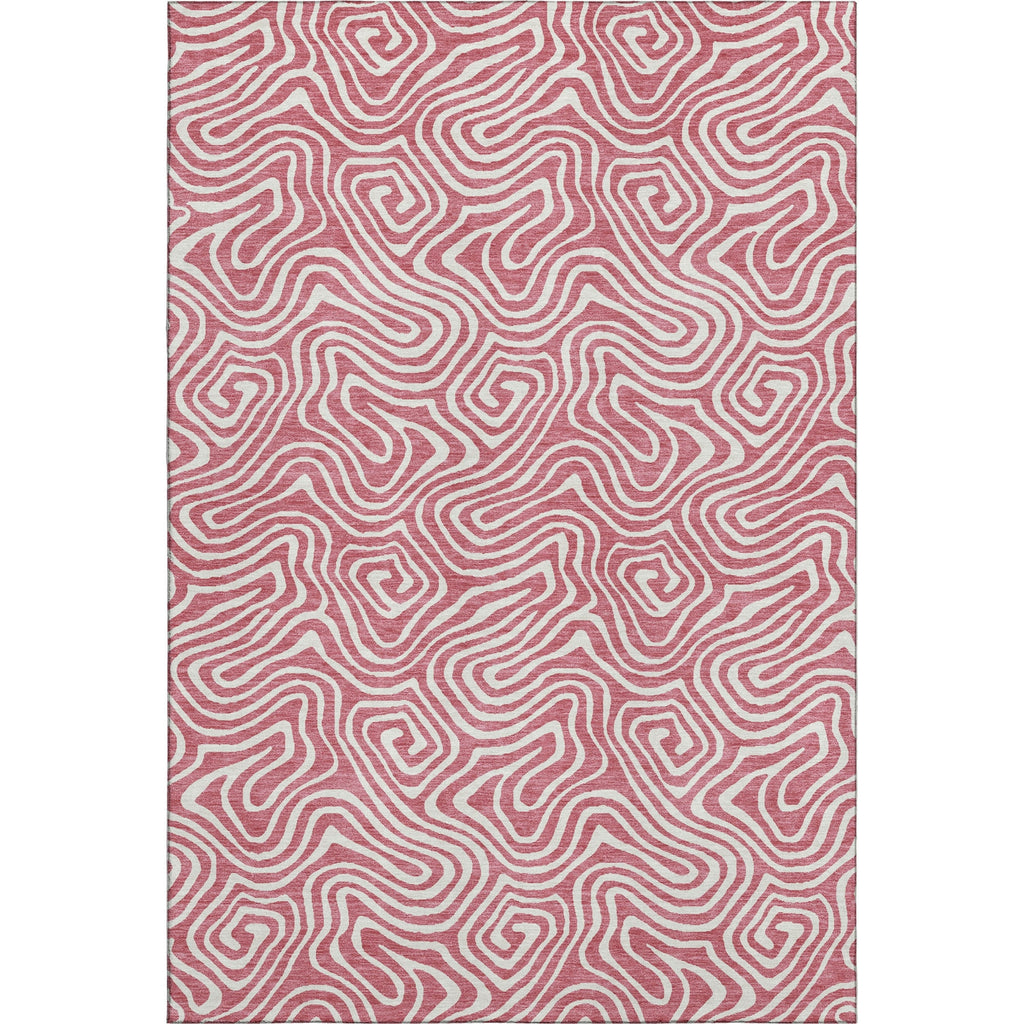 Piper Looms Mayfield Swirls AMF1030 Blush Machine Washable Area Rug main image