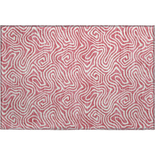 Piper Looms Mayfield Swirls AMF1030 Blush Machine Washable Area Rug Scatter Main Image