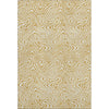 Piper Looms Mayfield Swirls AMF1030 Gold Machine Washable Area Rug main image