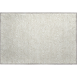 Piper Looms Mayfield Swirls AMF1030 Ivory Machine Washable Area Rug Scatter Main Image