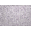 Piper Looms Mayfield Swirls AMF1030 Lavender Machine Washable Area Rug Scatter Main Image