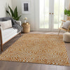 Piper Looms Mayfield Swirls AMF1030 Paprika Machine Washable Area Rug Lifestyle Image Feature