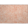 Piper Looms Mayfield Swirls AMF1030 Salmon Machine Washable Area Rug Scatter Main Image