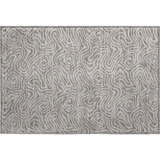Piper Looms Mayfield Swirls AMF1030 Taupe Machine Washable Area Rug Scatter Main Image