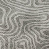 Piper Looms Mayfield Swirls AMF1030 Taupe Machine Washable Area Rug Swatch Image