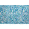 Piper Looms Mayfield Swirls AMF1030 Teal Machine Washable Area Rug Scatter Main Image