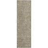 Piper Looms Mayfield Swirls AMF1031 Beige Machine Washable Area Rug Runner Main Image