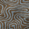 Piper Looms Mayfield Swirls AMF1031 Brown Machine Washable Area Rug Swatch Image