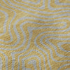 Piper Looms Mayfield Swirls AMF1031 Gold Machine Washable Area Rug Swatch Image