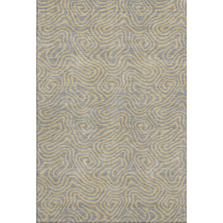 Piper Looms Mayfield Swirls AMF1031 Gray Machine Washable Area Rug main image