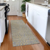 Piper Looms Mayfield Swirls AMF1031 Gray Machine Washable Area Rug Runner Lifestyle Image Feature