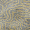 Piper Looms Mayfield Swirls AMF1031 Gray Machine Washable Area Rug Swatch Image