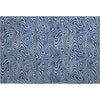 Piper Looms Mayfield Swirls AMF1031 Navy Machine Washable Area Rug Scatter Main Image