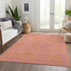 Piper Looms Mayfield Swirls AMF1031 Pink Machine Washable Area Rug Lifestyle Image Feature