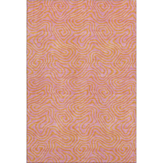 Piper Looms Mayfield Swirls AMF1031 Pink Machine Washable Area Rug main image