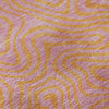 Piper Looms Mayfield Swirls AMF1031 Pink Machine Washable Area Rug Swatch Image
