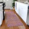 Piper Looms Mayfield Swirls AMF1031 Purple Machine Washable Area Rug Runner Lifestyle Image Feature