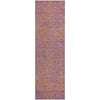Piper Looms Mayfield Swirls AMF1031 Purple Machine Washable Area Rug Runner Main Image