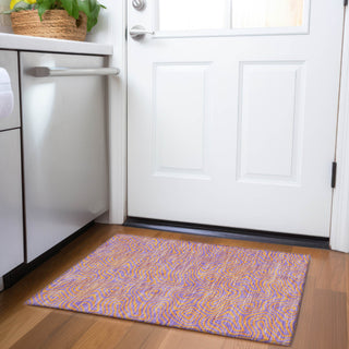 Piper Looms Mayfield Swirls AMF1031 Purple Machine Washable Area Rug Scatter Lifestyle Image Feature