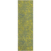 Piper Looms Mayfield Swirls AMF1031 Yellow Machine Washable Area Rug Runner Main Image