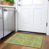 Piper Looms Mayfield Swirls AMF1031 Yellow Machine Washable Area Rug Scatter Lifestyle Image Feature