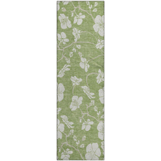Piper Looms Mayfield Floral AMF1032 Aloe Machine Washable Area Rug Runner Main Image