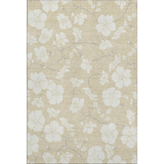 Piper Looms Mayfield Floral AMF1032 Beige Machine Washable Area Rug main image