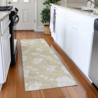 Piper Looms Mayfield Floral AMF1032 Beige Machine Washable Area Rug Runner Lifestyle Image Feature