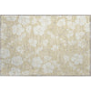Piper Looms Mayfield Floral AMF1032 Beige Machine Washable Area Rug Scatter Main Image