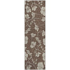 Piper Looms Mayfield Floral AMF1032 Brown Machine Washable Area Rug Runner Main Image