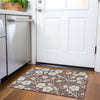 Piper Looms Mayfield Floral AMF1032 Brown Machine Washable Area Rug Scatter Lifestyle Image Feature