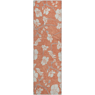 Piper Looms Mayfield Floral AMF1032 Coral Machine Washable Area Rug Runner Main Image