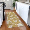 Piper Looms Mayfield Floral AMF1032 Gold Machine Washable Area Rug Runner Lifestyle Image Feature