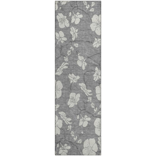 Piper Looms Mayfield Floral AMF1032 Gray Machine Washable Area Rug Runner Main Image