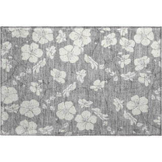 Piper Looms Mayfield Floral AMF1032 Gray Machine Washable Area Rug Scatter Main Image