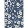 Piper Looms Mayfield Floral AMF1032 Navy Machine Washable Area Rug main image