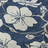 Piper Looms Mayfield Floral AMF1032 Navy Machine Washable Area Rug Swatch Image