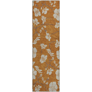 Piper Looms Mayfield Floral AMF1032 Paprika Machine Washable Area Rug Runner Main Image