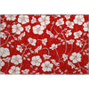 Piper Looms Mayfield Floral AMF1032 Red Machine Washable Area Rug Scatter Main Image