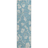 Piper Looms Mayfield Floral AMF1032 Sky Machine Washable Area Rug Runner Main Image