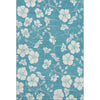 Piper Looms Mayfield Floral AMF1032 Turquoise Machine Washable Area Rug main image
