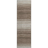 Piper Looms Mayfield Stripes AMF1033 Brown Machine Washable Area Rug Runner Main Image