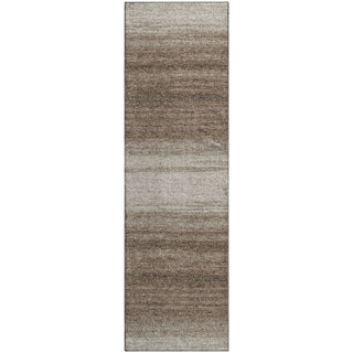 Piper Looms Mayfield Stripes AMF1033 Brown Machine Washable Area Rug Runner Main Image