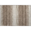 Piper Looms Mayfield Stripes AMF1033 Brown Machine Washable Area Rug Scatter Main Image