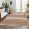 Piper Looms Mayfield Stripes AMF1033 Copper Machine Washable Area Rug Lifestyle Image Feature