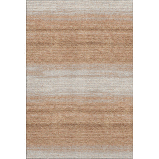 Piper Looms Mayfield Stripes AMF1033 Copper Machine Washable Area Rug main image