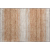 Piper Looms Mayfield Stripes AMF1033 Copper Machine Washable Area Rug Scatter Main Image