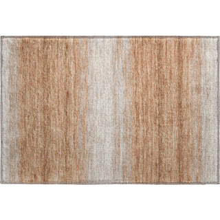 Piper Looms Mayfield Stripes AMF1033 Copper Machine Washable Area Rug Scatter Main Image