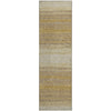 Piper Looms Mayfield Stripes AMF1033 Gold Machine Washable Area Rug Runner Main Image
